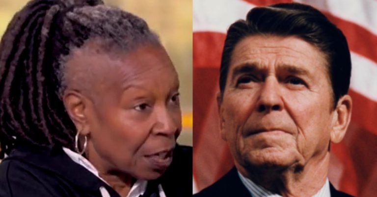 Whoopi Goldberg Makes False Claim About Reagan’s ‘Tear Down That Wall’ Speech