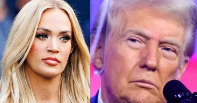 Carrie Underwood Fires Back at Liberal Haters Angry That She's Performing at Trump's Inauguration