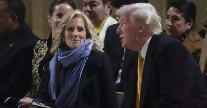 Here's What Trump Really Told Jill Biden In Paris After Their 'Friendly' Exchange Goes Viral