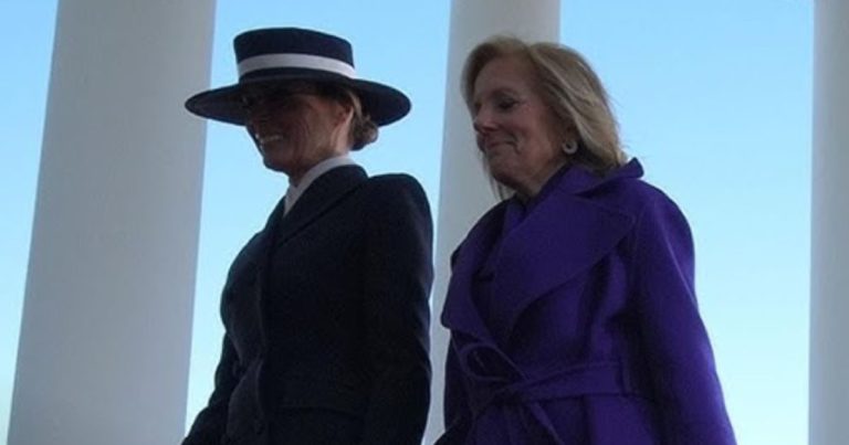 Melania Trump Snubs Jill Biden – Doesn’t Bring Her An Inauguration Gift