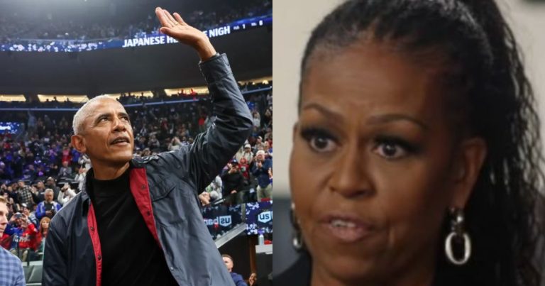 Barack Obama Attends Clippers Game Solo Amidst Rumors He’s Divorcing Michelle